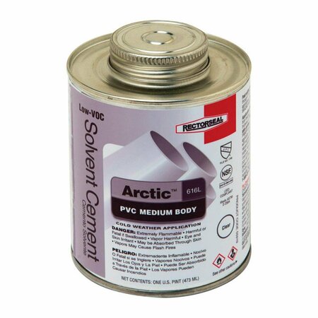 STICKY SITUATION 16 oz Arctic Clear Solvent Cement for PVC ST3328702